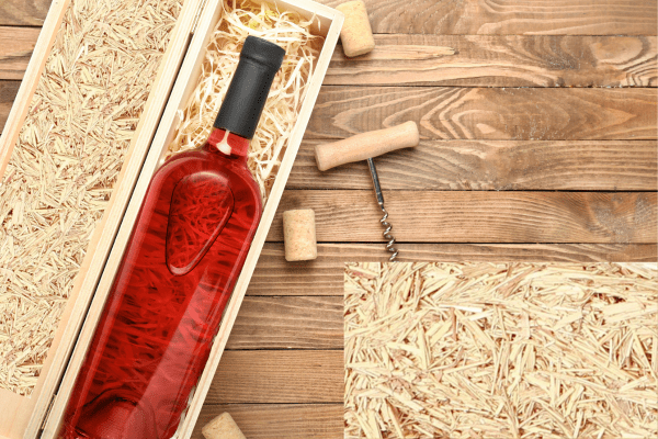 Mushroom Packaging for Wine Bottle
