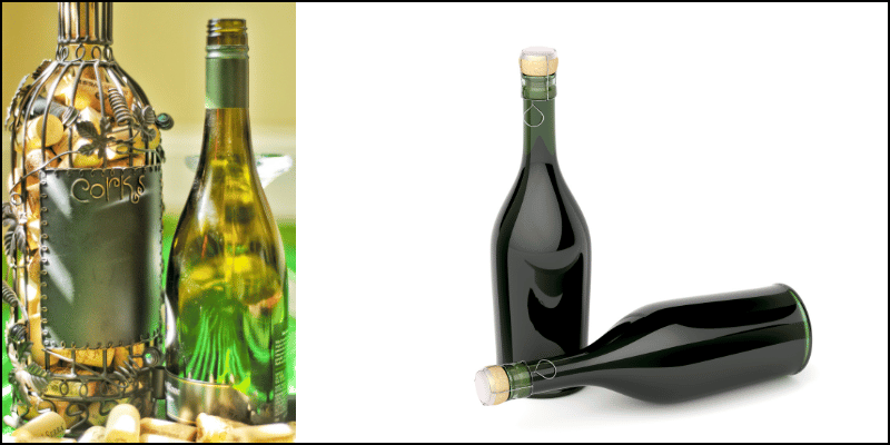 Transform scrap metal sheets into protective sleeves for Glass Bottle