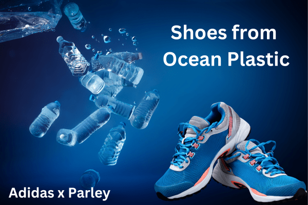 Upcycled Packaging - Shoes from Ocean Plastics