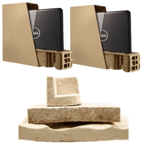 Mycelium Packaging Material for Laptop