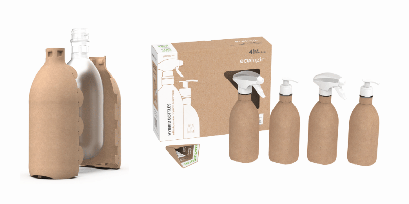 Recycled Paper Bottle