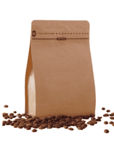 Quad Seal Bag for Coffee Packaging