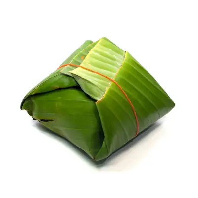 Wrapping Gifts with Natural Leaves