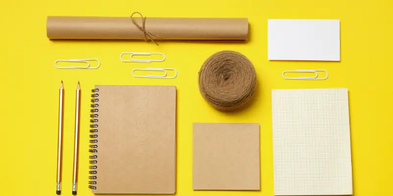 Banana Paper Stationary